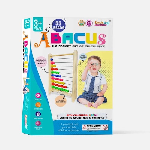 Krocie Toys Abacus 55 Beads