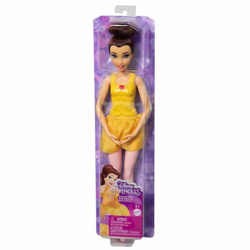 Disney Princess Toys, Posable Ballerina Belle Doll