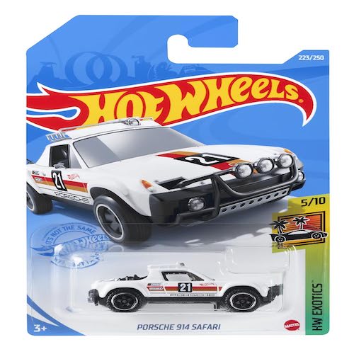 Hot Wheels HW Exotics Porche 914 Safari 1:64 Scale(White)