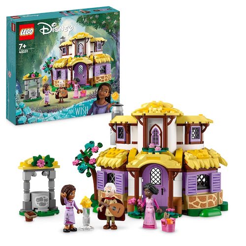 LEGO ǀ Disney Asha’s Cottage 43231 Building Toy Set (509 Pieces)