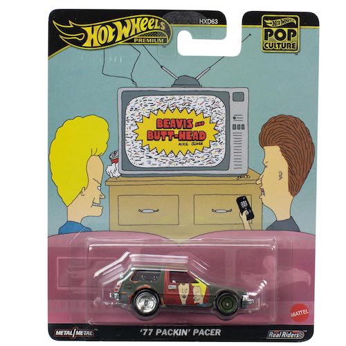 Hot Wheels Premium 77 PACKIN' Pacer Toy Car, Truck or Van, 1:64 Scale (Styles May Vary)