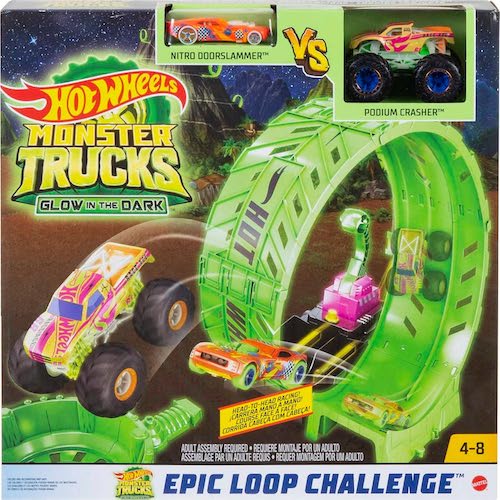 ​Hot Wheels® Monster Trucks Glow