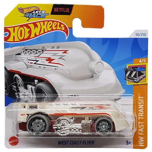 Hot Wheels - West Coast Flyer - HW Fast Transit 4/5 - HTD11 - Netflix Let's Race - Mattel 2024-1:64