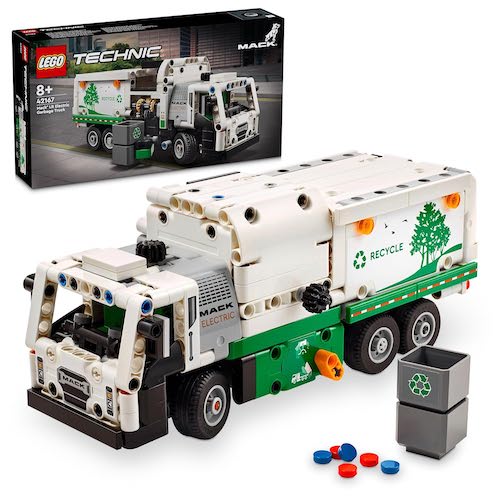 LEGO Technic Mack LR Electric Garbage Truck 42167 (503 Pieces)