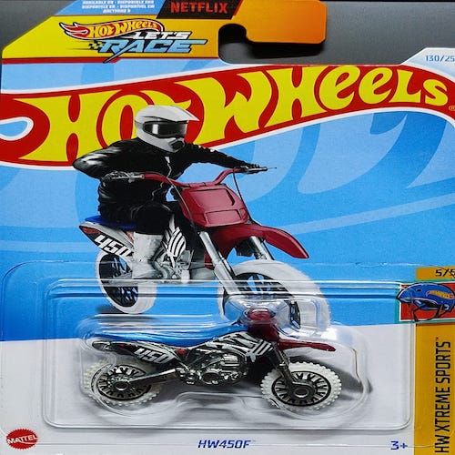 Hot Wheels – HW450F Bike (HTD59).