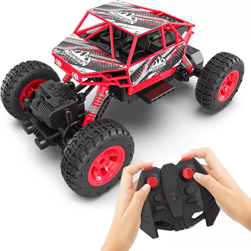 Mirana Duster 4x4 RC Car C-Type USB Charging | Fun RC Toy and Gift for Kids  (Red)