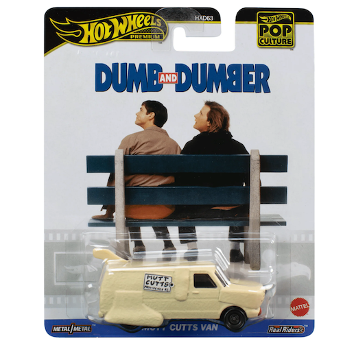 Hot Wheels Premium Pop Culture Vehicle Mutts Cutts Van