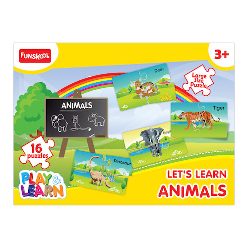 Let's Learn Animals Puzzle